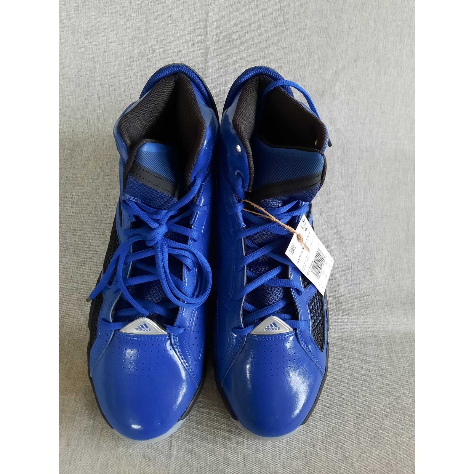 Adidas Men 12 Adizero Rose 1.5 Restomod Blu/Blk Performance Running Shoes Gy7223